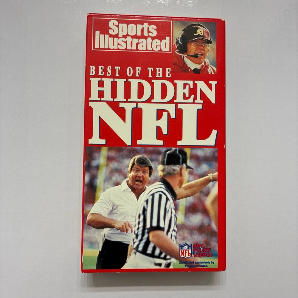 Vintage Sports Illustrated Best Of The Hidden NFL (VHS, 1993)